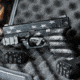 GunSkins Glock 19 Pistol Skin Premium Vinyl Wrap, Proveil Victory Grey, CU-98059-GLOCK19-VIGR