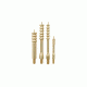Gunslick Benchrest Brass Rifle Jags for 338Caliber