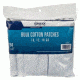 Gunslick Cotton Patches, 250 Pack - 12/16 Gauge - 3in - 20018