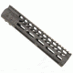 GUNTEC USA 10in Ultra Lightweight Thin M-Lok System Free Floating Handguard w/Monolithic Top Rail,Black GT-10MLK
