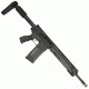 GUNTEC USA 12in Free Floating Handguard w/Sectional Side/Bottom Rails,308 Cal,Black,1.93in dia GT1326-12-308