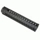 GUNTEC USA 12in Gen 2 Free Floating Quad Rail,Anodized Black GT-12F