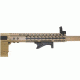 GUNTEC USA 12in Ultra Lightweight Thin Key Mod Free Floating Handguard w/Monolithic Top Rail,Cerakote Flat Dark Earth GT-12JK-FDE