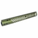 Guntec USA 15in Air Lite Series Honeycomb M-Lok Free Floating Handguard w/ Monolithic Top Rail, Anodized Green, GT-15HC-AL-MLK-GREEN