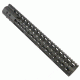 GUNTEC USA 15in Ultra Lightweight Thin Key Mod Free Floating Handguard w/Monolithic Top Rail,.308 Cal,Cerakote OD Green GT-15JK-308-G
