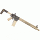 GUNTEC USA 15in Ultra Lightweight Thin Key Mod Free Floating Handguard w/Monolithic Top Rail,Cerakote Flat Dark Earth GT-15JK-FDE