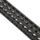 GUNTEC USA 15in Ultra Slimline Octagonal 5 Sided Key Mod Free Floating Handguard w/Monolithic Top Rail,Black GT-15JKO