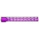 Guntec USA 16.5in AIR-LOK Series M-LOK Compression Free Floating Handguard w/ Monolithic Top Rail, Anodized Purple, GT-16.5ALC-PURPLE