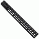 GUNTEC USA 16.5in Ultra Lightweight Thin Key Mod Free Floating Handguard w/Monolithic Top Rail,Black GT-16.5JK