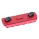 Guntec USA 2.25 in Removable M-LOK Accessory Rail, Anodized Red MLK-RAIL-225-RED