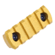Guntec USA 2.25 Removable M-LOK Accessory Rail, Anodized Gold, MLK-RAIL-225-GOLD
