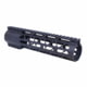 Guntec USA .308 Caliber AIR-LOK Series M-LOK Compression Free Floating Handguard w/Monolithic Top Rail, 9in, Black, GT-9ALC-308
