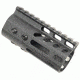 GUNTEC USA 4in Ultra Lightweight Thin M-Lok Free Floating Handguard w/Monolithic Top Rail,Black GT-4MLK