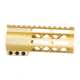 Guntec USA 5 AIR-LOK Series M-LOK Compression Free Floating Handguard w/ Monolithic Top Rail, Anodized Gold, GT-5ALC-GOLD