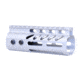 Guntec USA 5 Ultra Lightweight Thin M-LOK Free Floating Handguard w/ Monolithic Top Rail, Anodized Clear, GT-5MLK-CLEAR