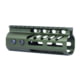 Guntec USA 4in Ultra Lightweight Thin M-LOK System Handguard w/ Monolithic Top Rail