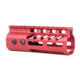 Guntec USA 5'' Ultra Lightweight Thin M-LOK Free Floating Handguard w/ Monolithic Top Rail, Anodized Red, GT-5MLK-RED