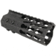 GUNTEC USA 5in Ultra Slimline Octagonal 5 Sided Key Mod Free Floating Handguard w/Monolithic Top Rail,Black GT-5JKO