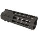 GUNTEC USA 6in Ultra Slimline Octagonal 5 Sided Key Mod Free Floating Handguard w/Monolithic Top Rail,Black GT-6JKO