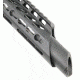 GUNTEC USA 7in Ultra Lightweight Thin Key Mod Free Floating Handguard w/Slant Nose,Black GT-9JKS