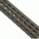 GUNTEC USA 7in Ultra Slimline Octagonal 5 Sided Key Mod Free Floating Handguard w/Monolithic Top Rail,OD Green GT-7JKO-G