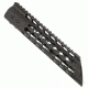 GUNTEC USA 8in Ultra Lightweight Thin Key Mod Free Floating Handguard w/Slant Nose,Black GT-10JKS