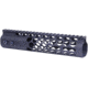 Guntec USA 9in Air Lite Series Honeycomb M-LOK Free Floating Handguard w/ Monolithic Top Rail, Anodized Black, GT-9HC-AL-MLK