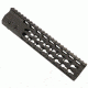 GUNTEC USA 9in Ultra Slimline Octagonal 5 Sided Key Mod Free Floating Handguard w/Monolithic Top Rail,Black GT-9JKO