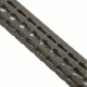 GUNTEC USA 9in Ultra Slimline Octagonal 5 Sided Key Mod Free Floating Handguard w/Monolithic Top Rail,OD Green GT-9JKO-G