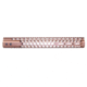 Guntec USA Air Lite Honeycomb Series M-LOK Free Floating Handguard w/Monolithic Top Rail, 15in, Bronze, GT-15HC-AL-MLK-BRZ