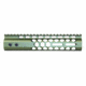 Guntec USA Air Lite Honeycomb Series M-LOK Free Floating Handguard w/Monolithic Top Rail, 9in, Green, GT-9HC-AL-MLK-GREEN