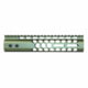 Guntec USA Air Lite Honeycomb Series M-LOK Free Floating Handguard w/Monolithic Top Rail, 9in, Green, GT-9HC-AL-MLK-GREEN