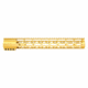 Guntec USA AirLok Series M-LOK Compression Free Floating Handguard w/Monolithic Top Rail, 15in, Gold, GT-15ALC-GOLD