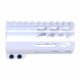 Guntec USA AirLok Series M-LOK Compression Free Floating Handguard w/Monolithic Top Rail, 4in, Clear, GT-4ALC-CLEAR