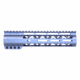Guntec USA AirLok Series M-LOK Compression Free Floating Handguard w/Monolithic Top Rail, 9in, Grey, GT-9ALC-GREY