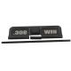 Guntec USA AR-10/LR-308 Ejection Port Dust Cover Assembly, Lasered w/.308Win, 308GATE-308WIN
