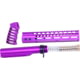 Guntec USA AR-15 10in Pistol Brace Build Kit With Milspec Buffer Tube, Anodized Purple, ULTRA-BBK10-PURPLE
