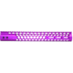 Guntec USA AR-15 15in Air Lite Series Honeycomb M-LOK Free Floating Handguard w/ Monolithic Top Rail, Anodized Purple, GT-15HC-AL-MLK-PURPLE