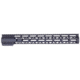 Guntec USA AR-15 15in Air-Lok Series M-LOK Compression Free Floating Handguard w/ Monolithic Top Rail, Anodized Black, GT-15ALC