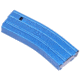 Guntec USA AR-15 5.56mm 30 Round Rifle Magazine w/Anti-Tilt Follower, Anodized Blue, MAG30-BLUE-30RD