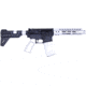 Guntec USA AR-15 5.56mm 30 Round Rifle Magazine w/Anti-Tilt Follower, Anodized Clear, MAG30-CLEAR-30RD