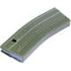 Guntec USA AR-15 5.56mm 30 Round Rifle Magazine w/Anti-Tilt Follower, Anodized Green, MAG30-GREEN-30RD