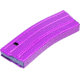 Guntec USA AR-15 5.56mm 30 Round Rifle Magazine w/Anti-Tilt Follower, Anodized Purple, MAG30-PURPLE-30RD