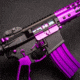 Guntec USA AR-15 5.56mm 30 Round Rifle Magazine w/Anti-Tilt Follower, Anodized Purple, MAG30-PURPLE-30RD