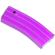 Guntec USA AR-15 5.56mm 30 Round Rifle Magazine w/Anti-Tilt Follower, Anodized Purple, MAG30-PURPLE-30RD