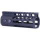 Guntec USA AR-15 5in Ultra Lightweight Thin M-LOK Free Floating Handguard w/ Monolithic Top Rail, Anodized Black, GT-5MLK
