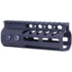 Guntec USA AR-15 5in Ultra Lightweight Thin M-LOK Free Floating Handguard w/ Monolithic Top Rail, Anodized Black, GT-5MLK
