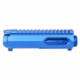 Guntec USA AR-15 9mm Dedicated Stripped Billet Upper Receiver, Blue, GT-UPPER-9-BLUE