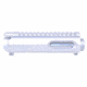Guntec USA AR-15 9mm Dedicated Stripped Billet Upper Receiver, Clear, GT-UPPER-9-CLEAR