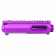 Guntec USA AR-15 9mm Dedicated Stripped Billet Upper Receiver, Purple, GT-UPPER-9-PURPLE